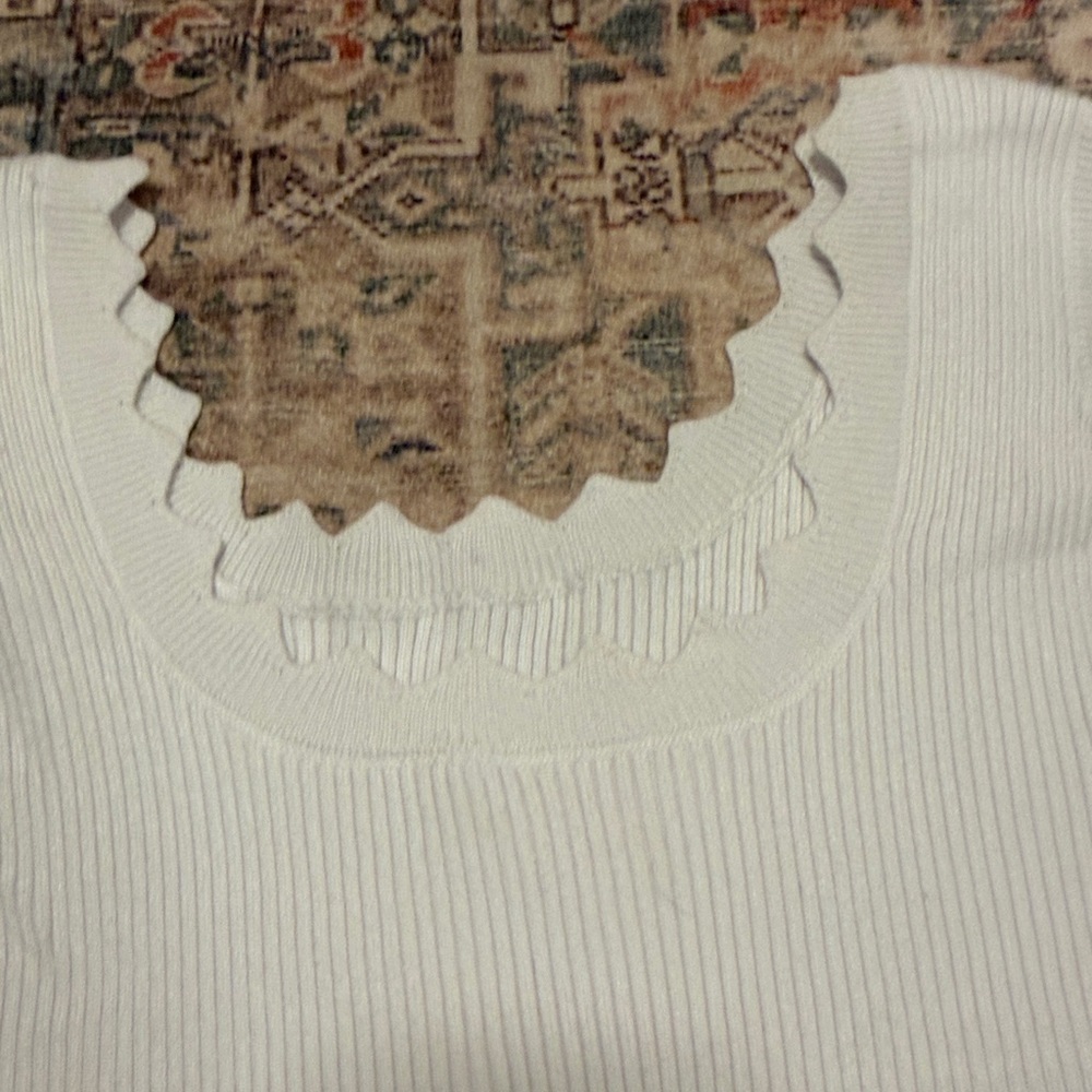 VINTAGE‎ Square Neck Sweater Tank - Picture 5 of 6